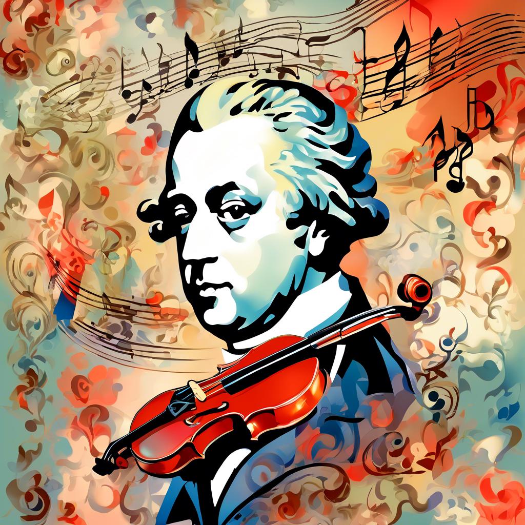 Η εμπνευσμένη συνάντηση του Raoul Dufy με τον Mozart
