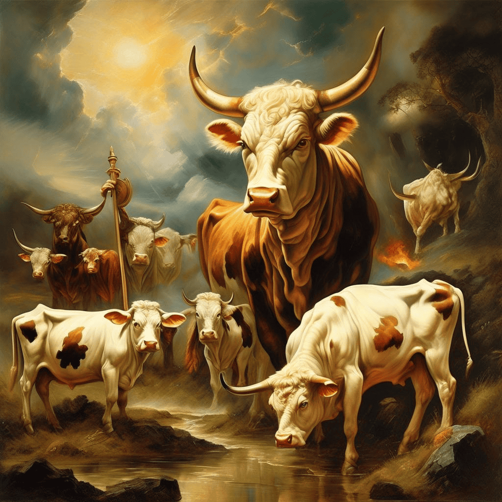 Vaches Dans Un Paysage – Max Jacob